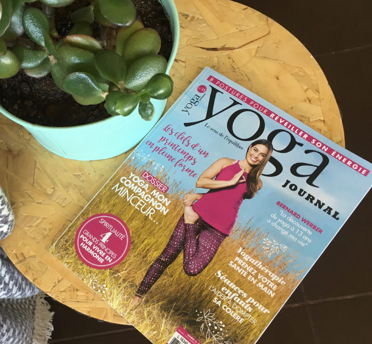 Yoga Journal France Avril 2018 Couverture